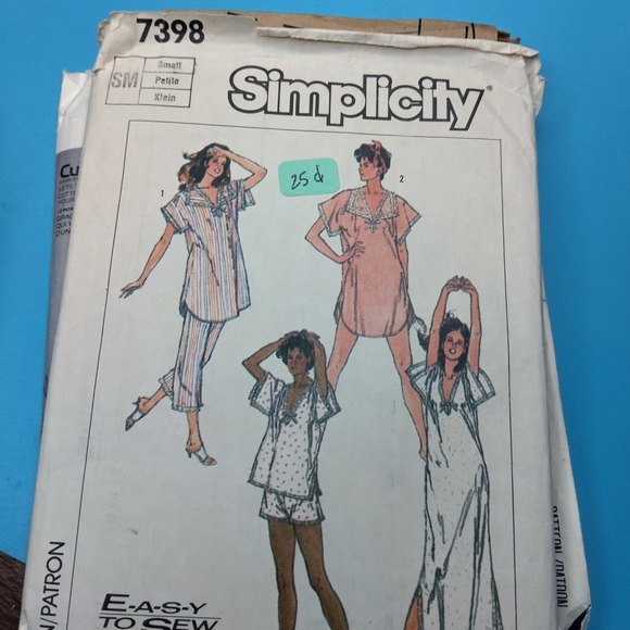 Vintage Sewing Pattern Lot Simplicity McCalls Dresses Blouses Skirts 70s 80s x10 - Picture 10 of 11